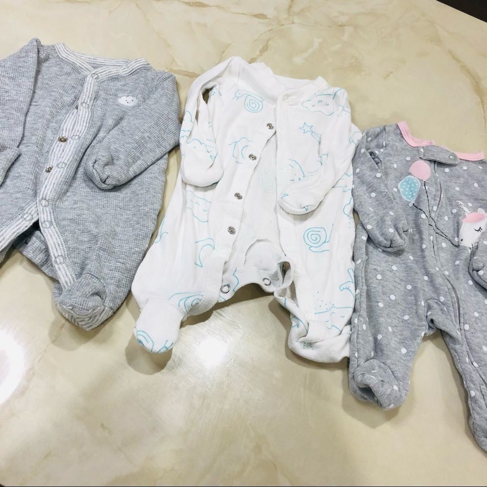 Newborn Carter’s baby pjs bundle
